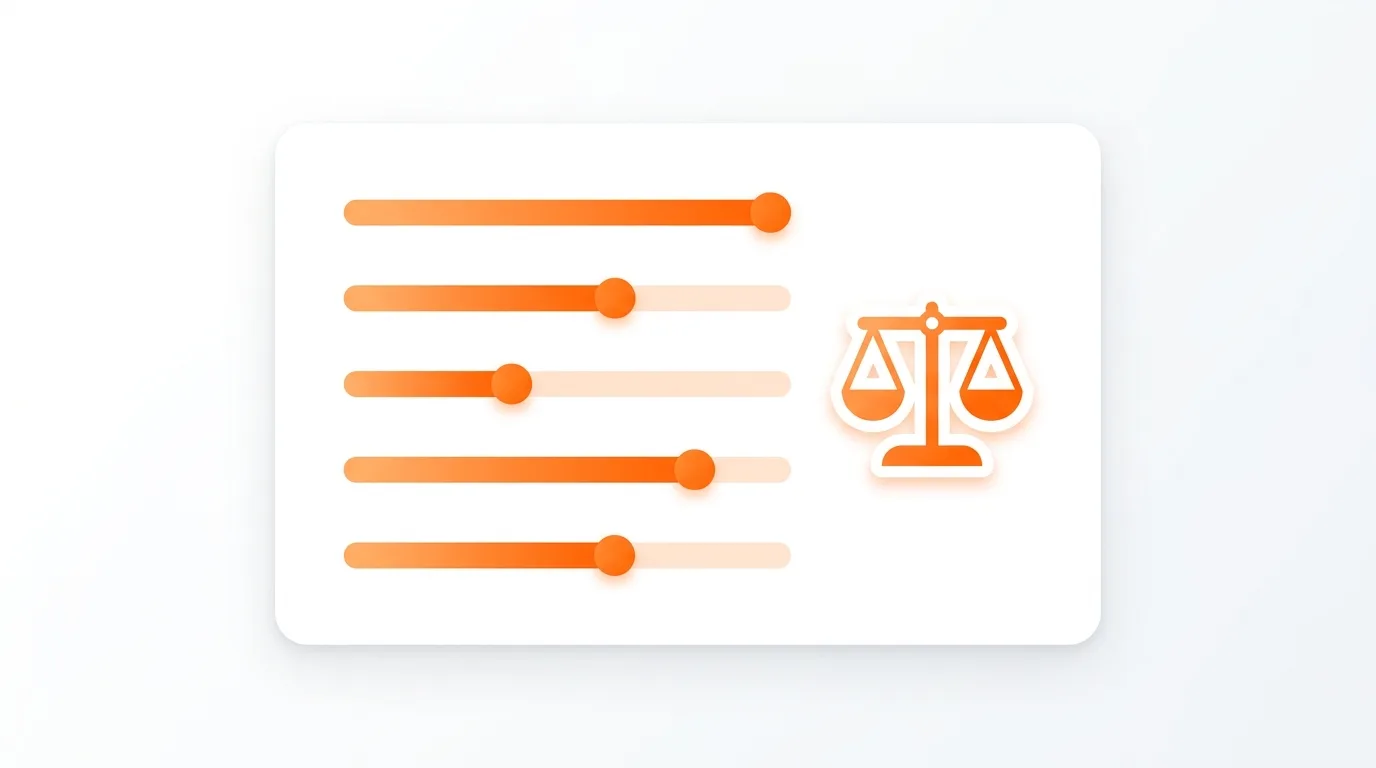 Weighted Criteria Scoring in Decisioner
